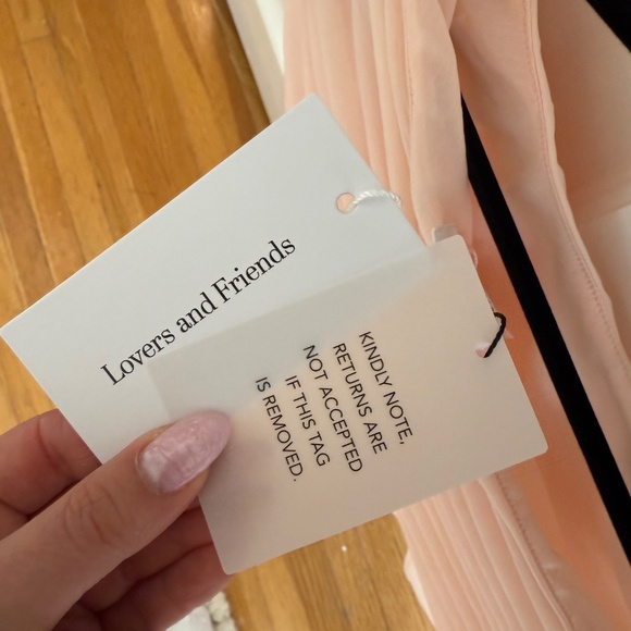 Revolve x Lovers and Friends Kylee Top in Blush - Picture 8 of 8